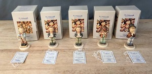 lot 206 image: Vintage Collection of (5) M.J. Hummel Figurines by Goebel of W. Germany K