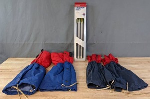 lot 190 image: (2) Pair of Goretex 3M Thinsulate Leg Gaiters and (1) Box of Browning Crossbow Bolts  W