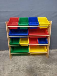 lot 80 image: Kids Sort It and 12 Bins of Storage K