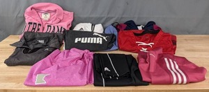 lot 216 image: Assortment of Womens Various Size Adidas, Puma, GO Athletics, Banner 47 and More Clothes K