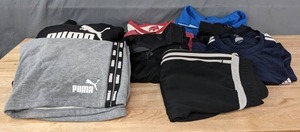 lot 219 image: Assortment of Various Size Mens Puma, Adidas and More Clothes K