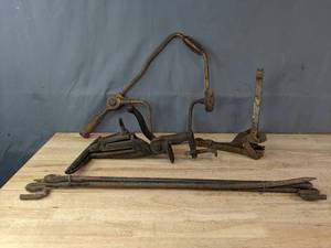 lot 249 image: Vintage Saw Vise, Vise Clamp and More  M