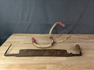 lot 227 image: Vintage Draw Knife and Hay Bale Hook  M