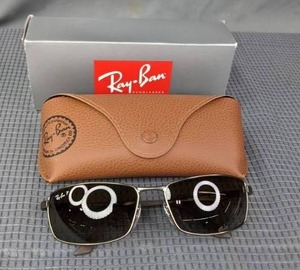 lot 23 image: NEW Ray Ban RB3498 Sunglasses L