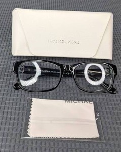 lot 84 image: New Michael Kors Eyeglass Frames with Display Lenses, Case and Cleaning Cloth  L