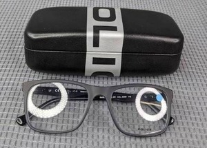 lot 236A image: NEW Police Rangy 6 VPL252 Eyeglass Glasses with Display Lenses L