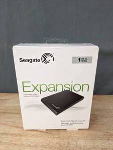 lot 159 image: NEW in Box Seagate Expansion External Portable Drive 1TB R
