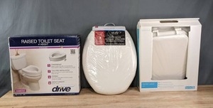 lot 282 image: NEW Variety of Toilet Seat Types R