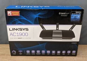 lot 285 image: New Linksys AC1900 Dual Band Smart Wifi Router  R
