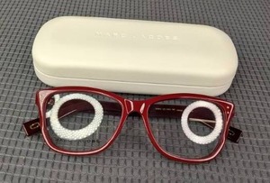 lot 62A image: NEW Marc Jacobs Marc 123 OXU140 Eyeglass Glasses with Display Lenses L