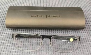 lot 263A image: NEW Prodesign Denmark 6127 C.6031 Eyeglass Glasses with Display Lenses L
