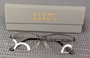 lot 309A image: NEW Scott Harris SH-640 Eyeglass Glasses with Display Lenses L