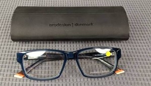 lot 142A image: NEW Prodesign Denmark 4686 Eyeglass Glasses with Display Lenses L