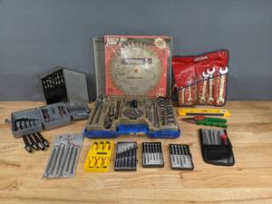 lot 310 image: A Variety of Tools Including Wrenches, Precision Screwdrivers, 10 Round Saw Blade and More  R