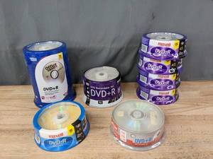 lot 308 image: Office Depot, Maxell and Other DVD Recordable Disc  R