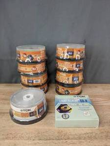 lot 307 image: TDK DVD and CD Recordable Disc  R