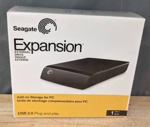 lot 53A image: NEW Seagate Expansion External Drive 1 TB R