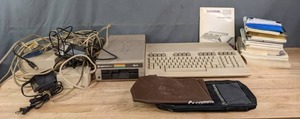 lot 139D image: Assortment of Vintage Commodore Parts, Manuals and Accessories R