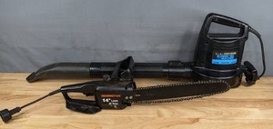 lot 292A image: Lawn & Garden Equipment  Remington 14 Limb n Trim and Craftsman Blower Vac Mulcher  R