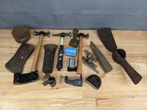 lot 326 image: Axe Heads, Tapping Hammers and More  R