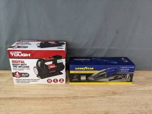 lot 183A image: New HyperTouch Tire Inflator and Good Year Car Vacuum R