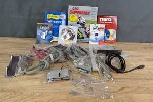 lot 341 image: Computer Accessories Flash Drives, Professor Teaches Windows 10, AMA SuperBike Game and More R