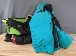 lot 363 image: Adventure Gear XL Jacket, ArticWear XL Snow Pants and Vintage Snow King Snowmobile Suit R