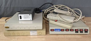 lot 371 image: Power Strip, Surge Protector, Power Comm 3000, Micronta 12 Volt Power Supply, Kensington Master Piece Plus and More R