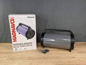 lot 283A image: Magnavox Portable Bluetooth Speaker  R