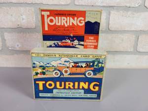 lot 45 image: (2) Parker Brothers Touring Card Games