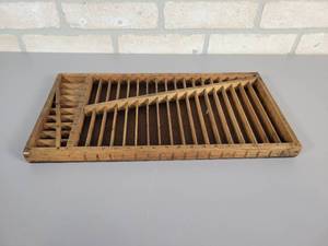 lot 115 image: Vintage Small Typeset Tray - Approx. 15 x 7.5
