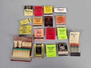 lot 117 image: (18) Vintage Minnesota Matchbooks - Mora, Fairmont, Gibbon, Deer River, Worthington, Arlington, Mankato and More