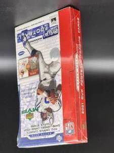 lot 127 image: Un-Opened Old New Stock 2001 Upper Deck Football Cards