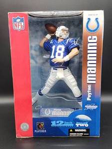 lot 27 image: McFarlane limited Edition 12 Tall Peyton Manning Action Figure