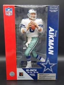 lot 31 image: McFarlane limited Edition 12 Tall Troy Aikman Action Figure