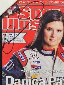 lot 16 image: Danica Patrick Autographed Sports Illustrated No COA