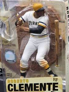 lot 41 image: McFarlanes Roberto Clemente Action Figure