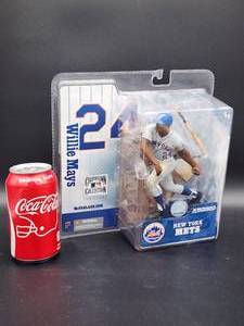 lot 60 image: McFarlanes Willie Mays Action Figure