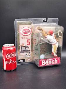 lot 59 image: McFarlanes Johnny Bench Action Figure