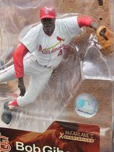 lot 50 image: McFarlanes Bob Gibson Action Figure