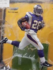 lot 123 image: McFarlanes Adrian Peterson Variant Action Figure
