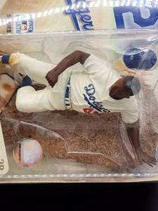 lot 49 image: McFarlanes Jackie Robinson Action Figure