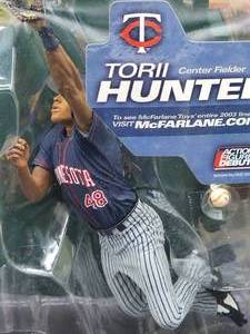 lot 84 image: McFarlanes Tori Hunter Jr Action Figure