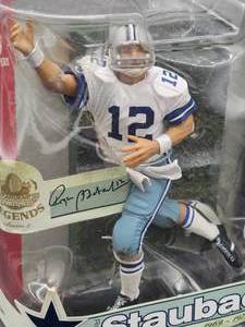 lot 124 image: McFarlanes Roger Staubach Action Figure