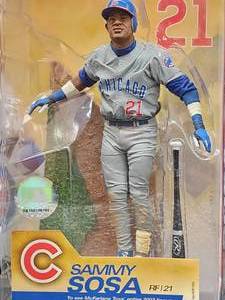 lot 86 image: McFarlanes Sammy Sosa Action Figure