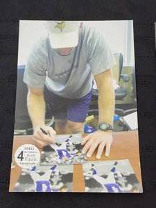 lot 9 image: Green Bay Packers QB Brett Favre Framed Autographed Picture with COA
