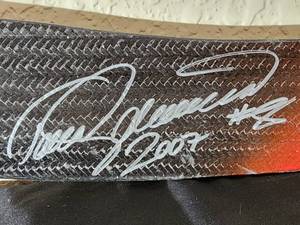 lot 107 image: NHL Anaheim Mighty Ducks Great Teemu Selanne Autographed Hockey Stick