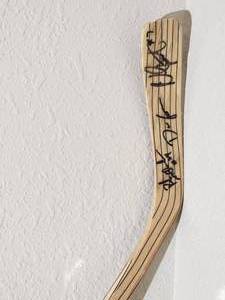 lot 54 image: NHL Hockey Stick Autographed by Rob McClanahan  Unknown  Neal Broten