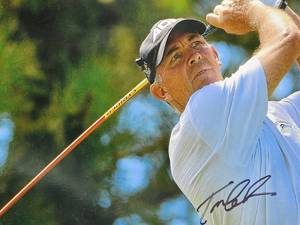 lot 63 image: Autographed Photo of PGA Pro Golfer Tom Lehman No COA