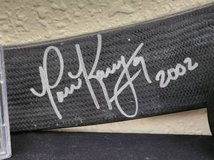 lot 13 image: NHL Anaheim Mighty Ducks Great Paul Kariya Autographed Hockey Stick No COA